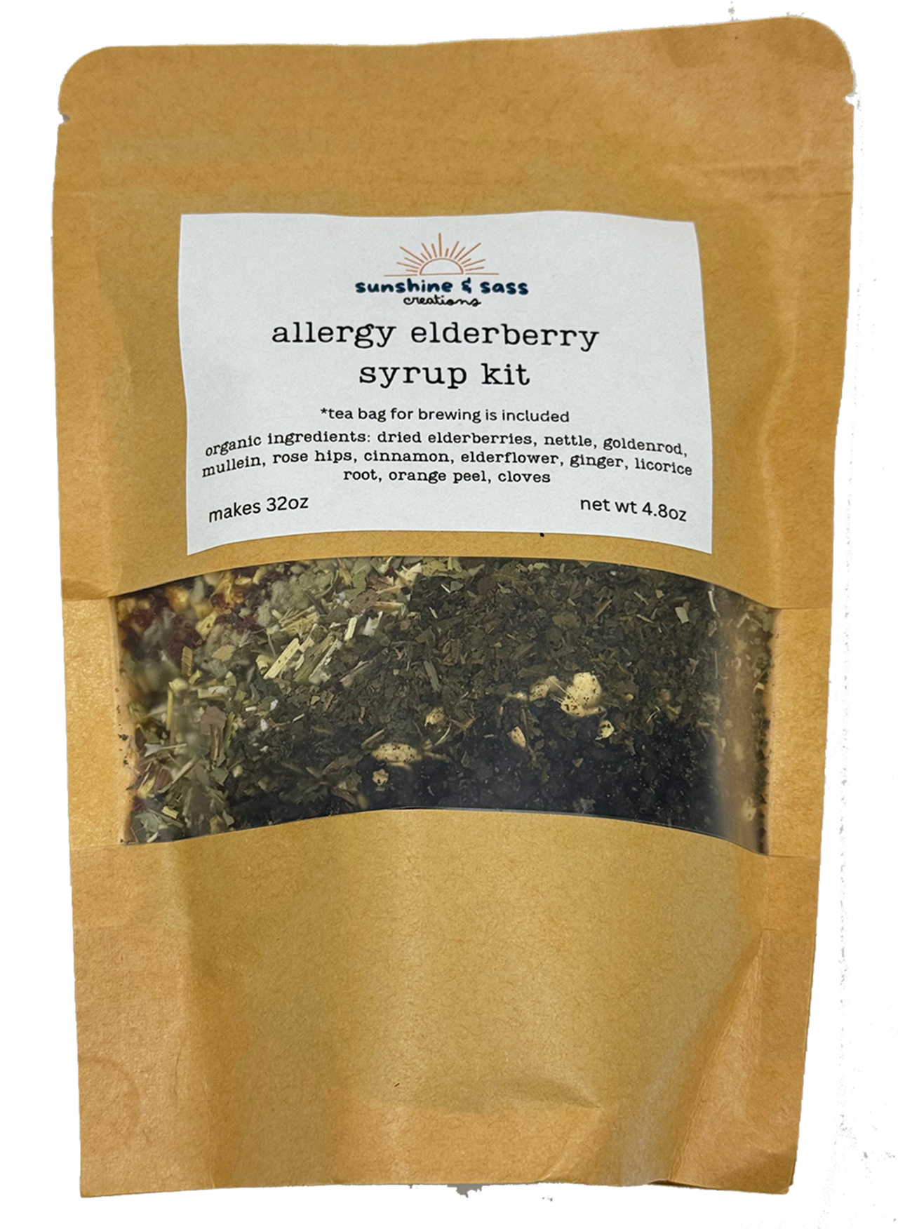 Allergy Elderberry Syrup Kit
