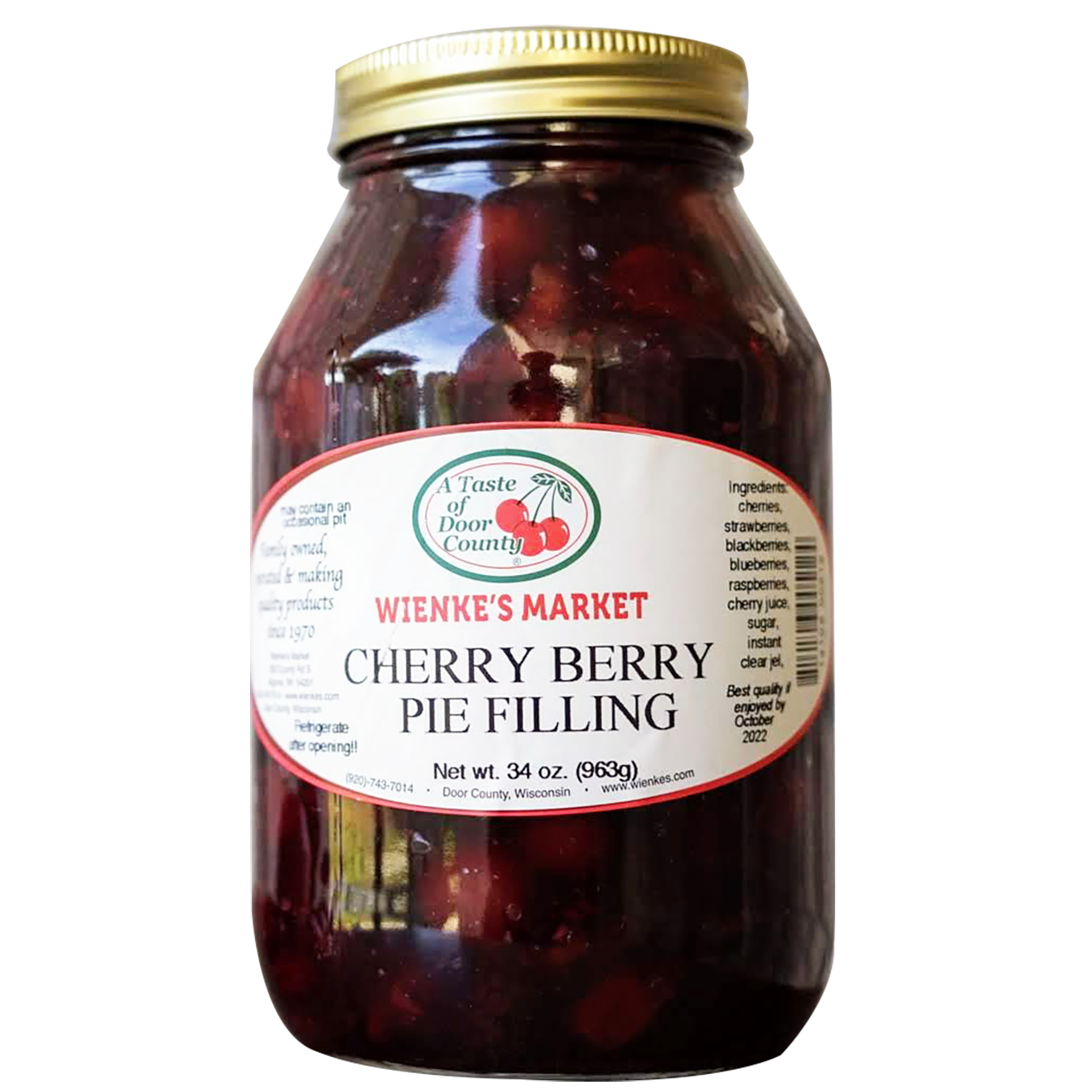 Cherry Berry Pie Filling