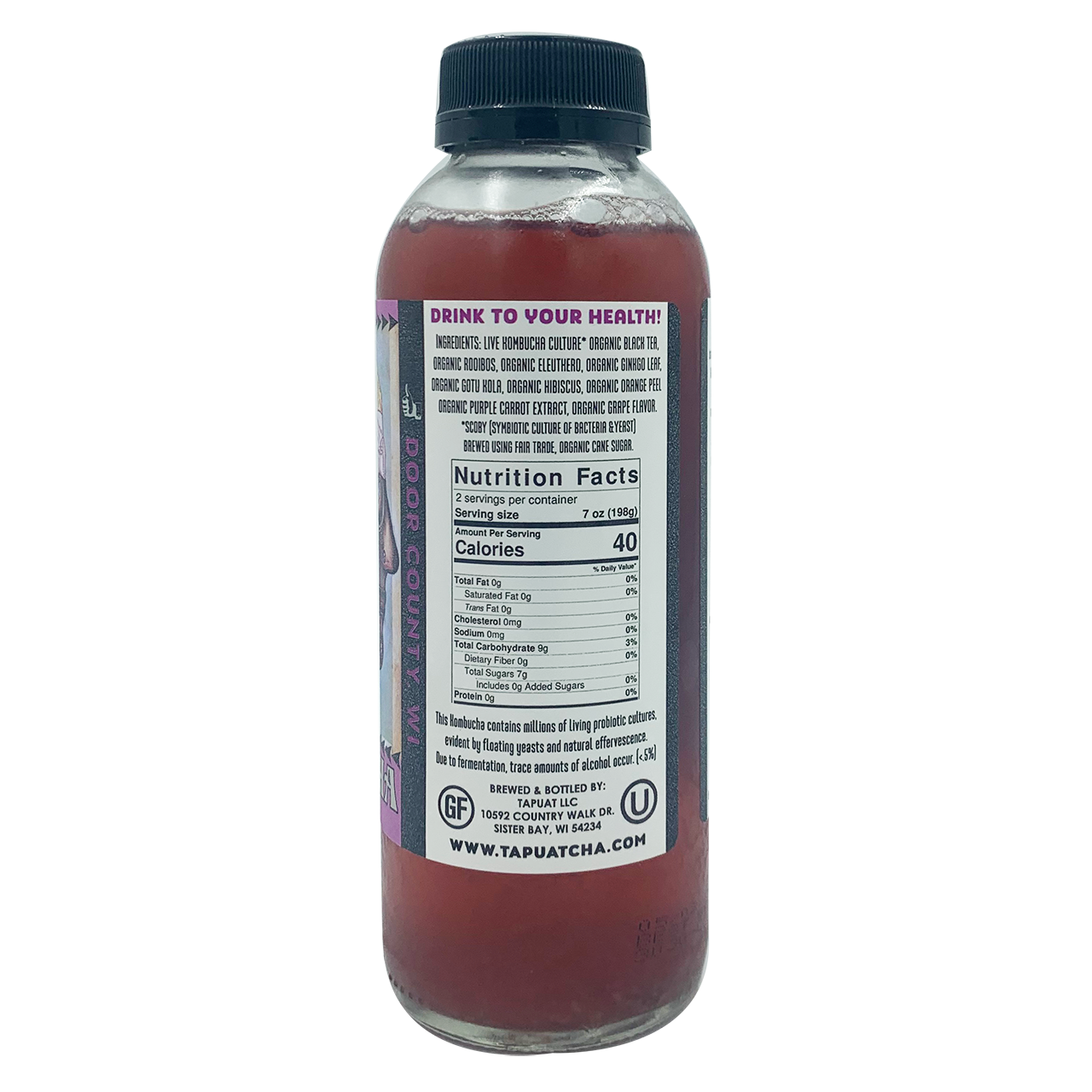 Grape Memory Kombucha
