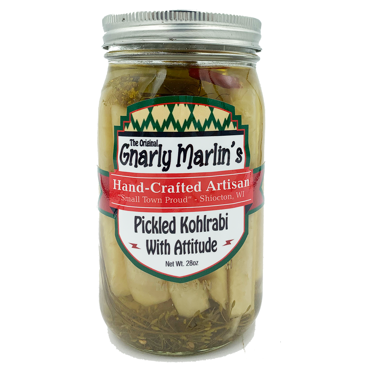 Pickled Kohlrabi