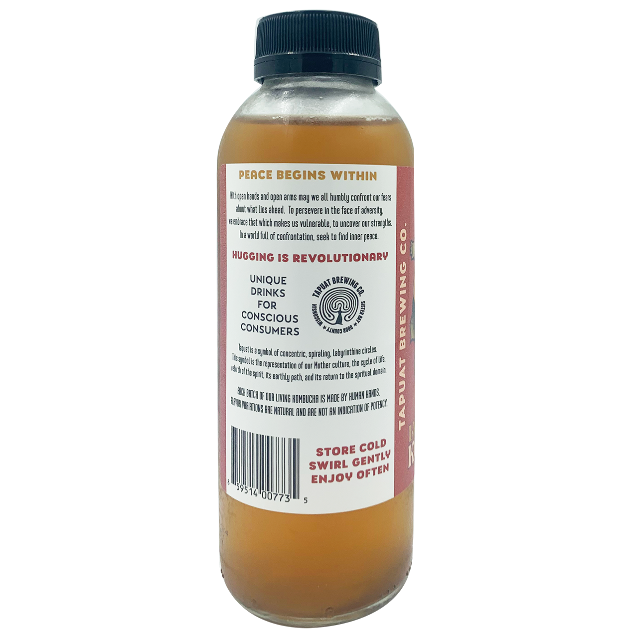 Lychee Peach Kombucha