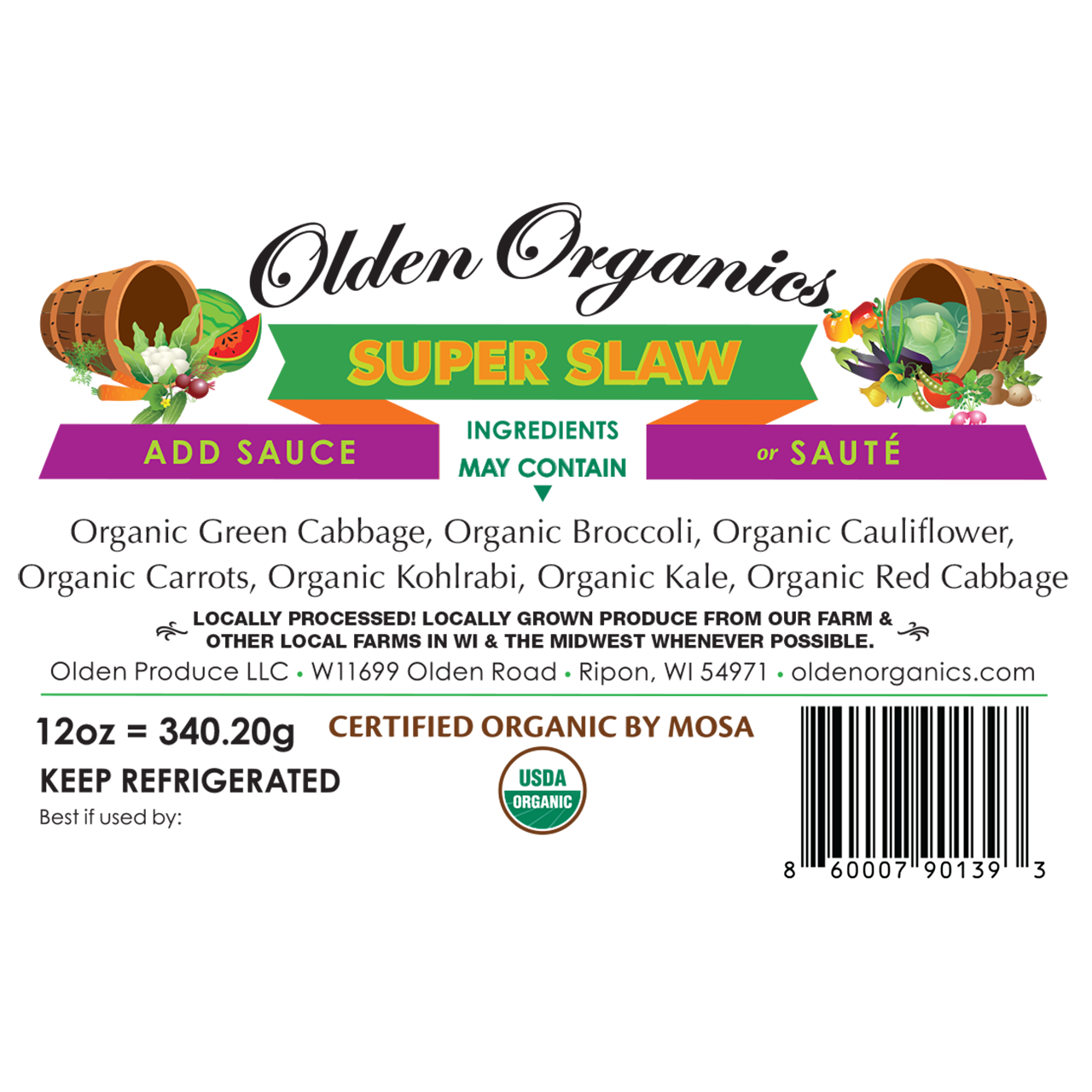 Super Slaw - Organic