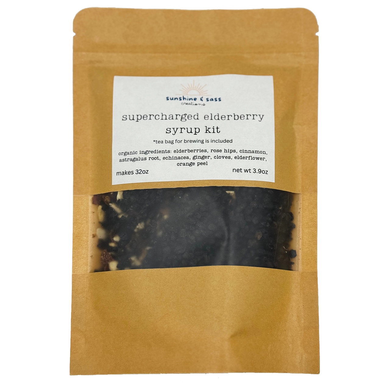 Supercharged Elderberry Syrup Kit
