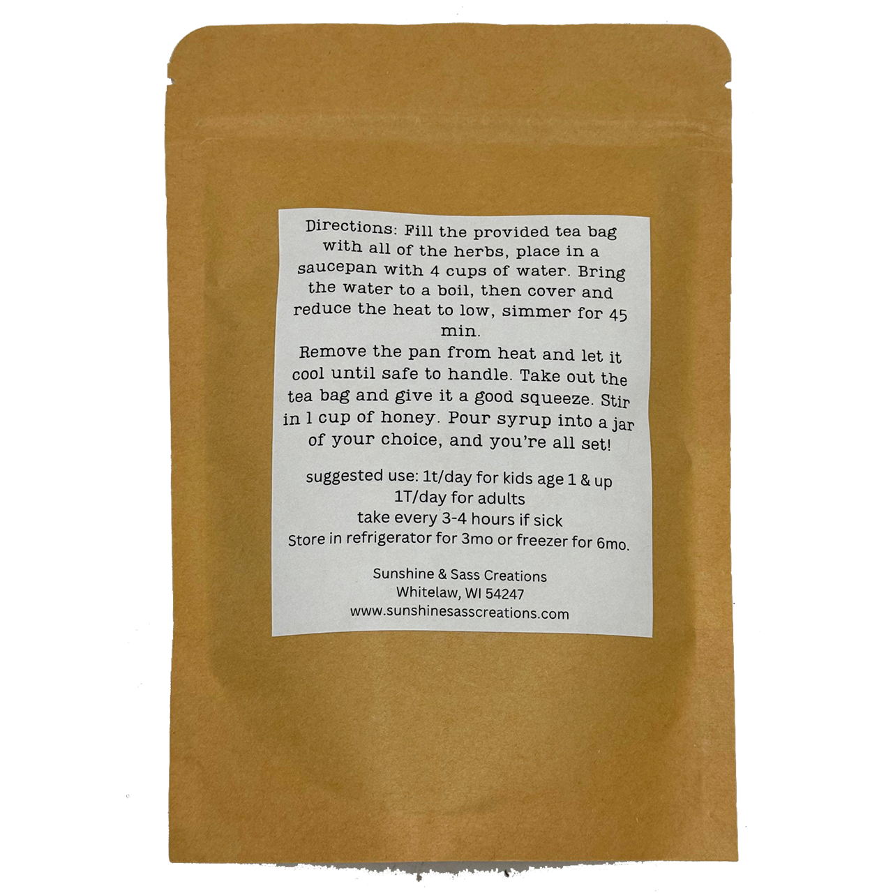 Supercharged Elderberry Syrup Kit