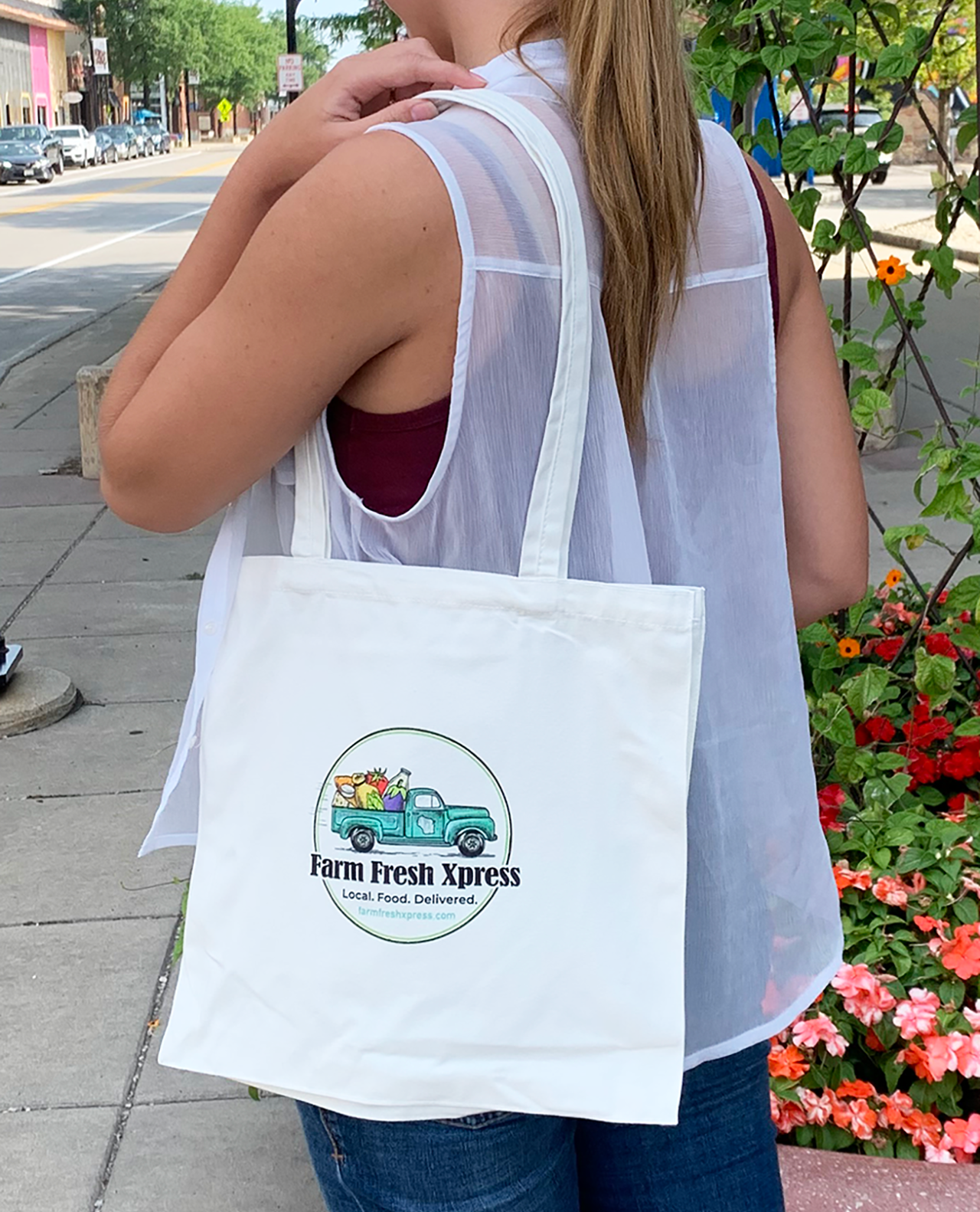 Farm Fresh Xpress Tote Bag