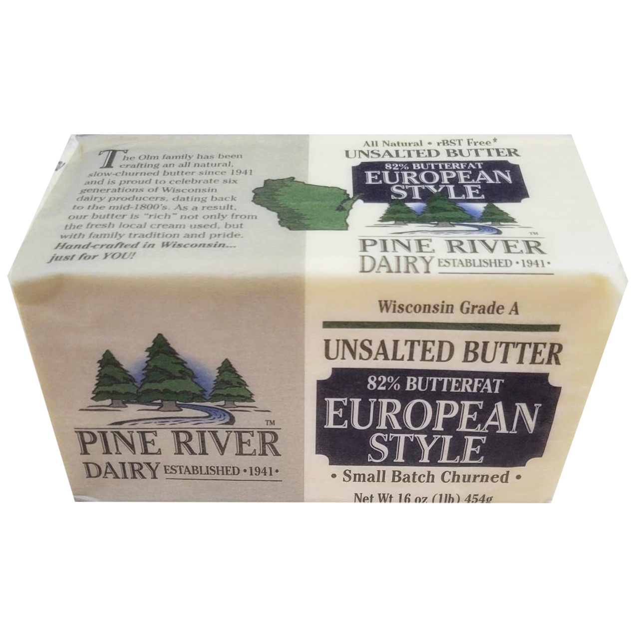 Butter - European Style 82% Butterfat - Unsalted