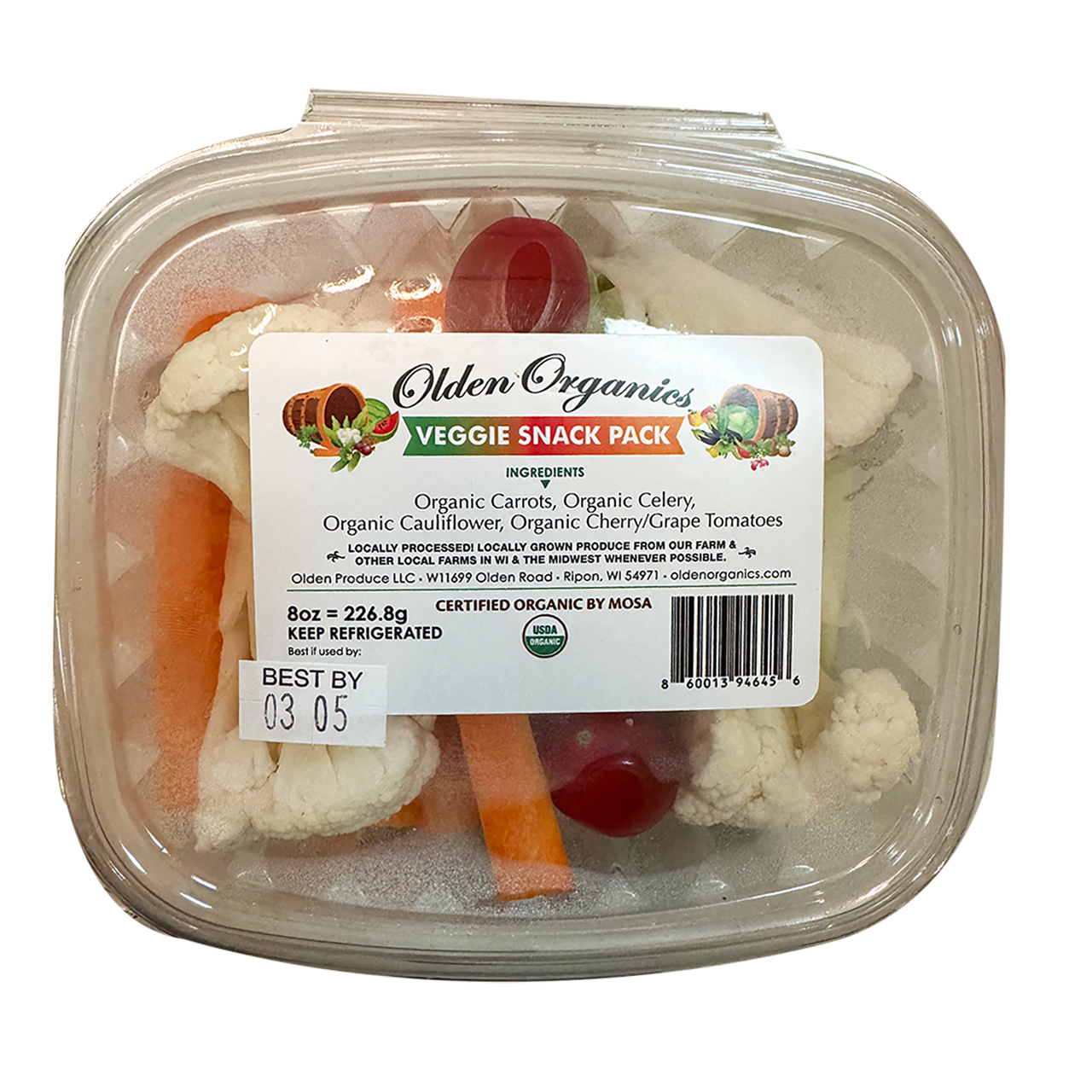 Veggie Snack Pack - Organic