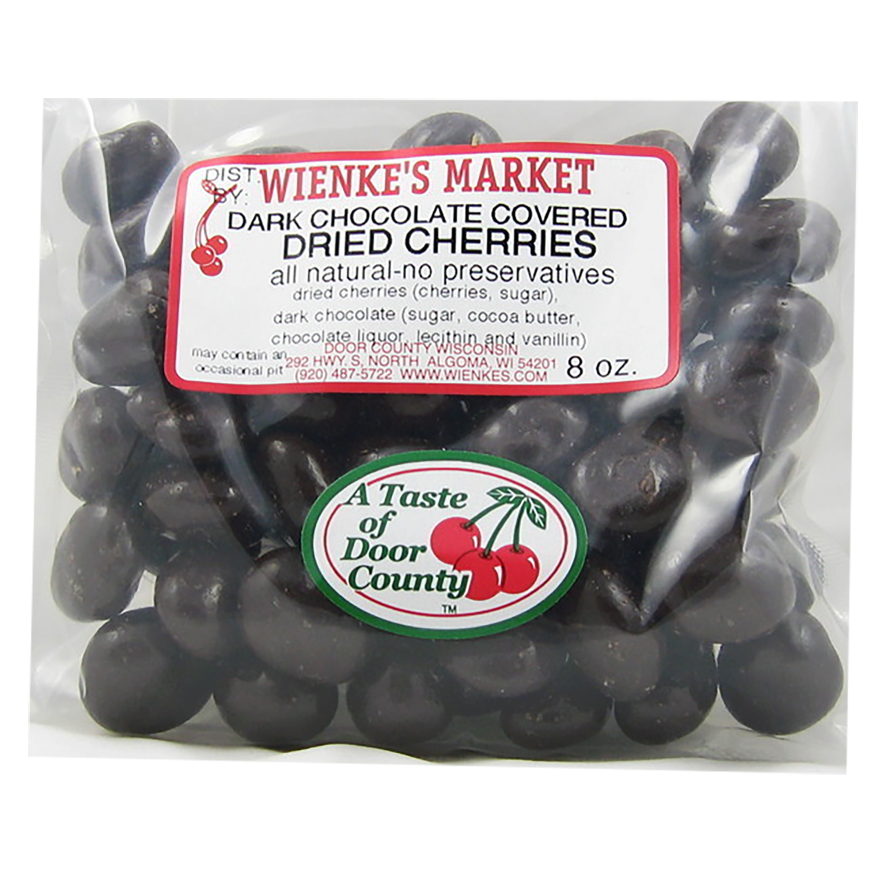 Dark Chocolate Covered Dried Cherries