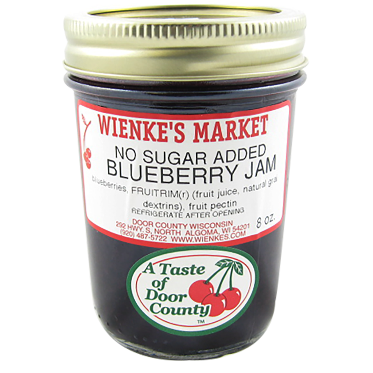 Blueberry Jam - No Sugar Added