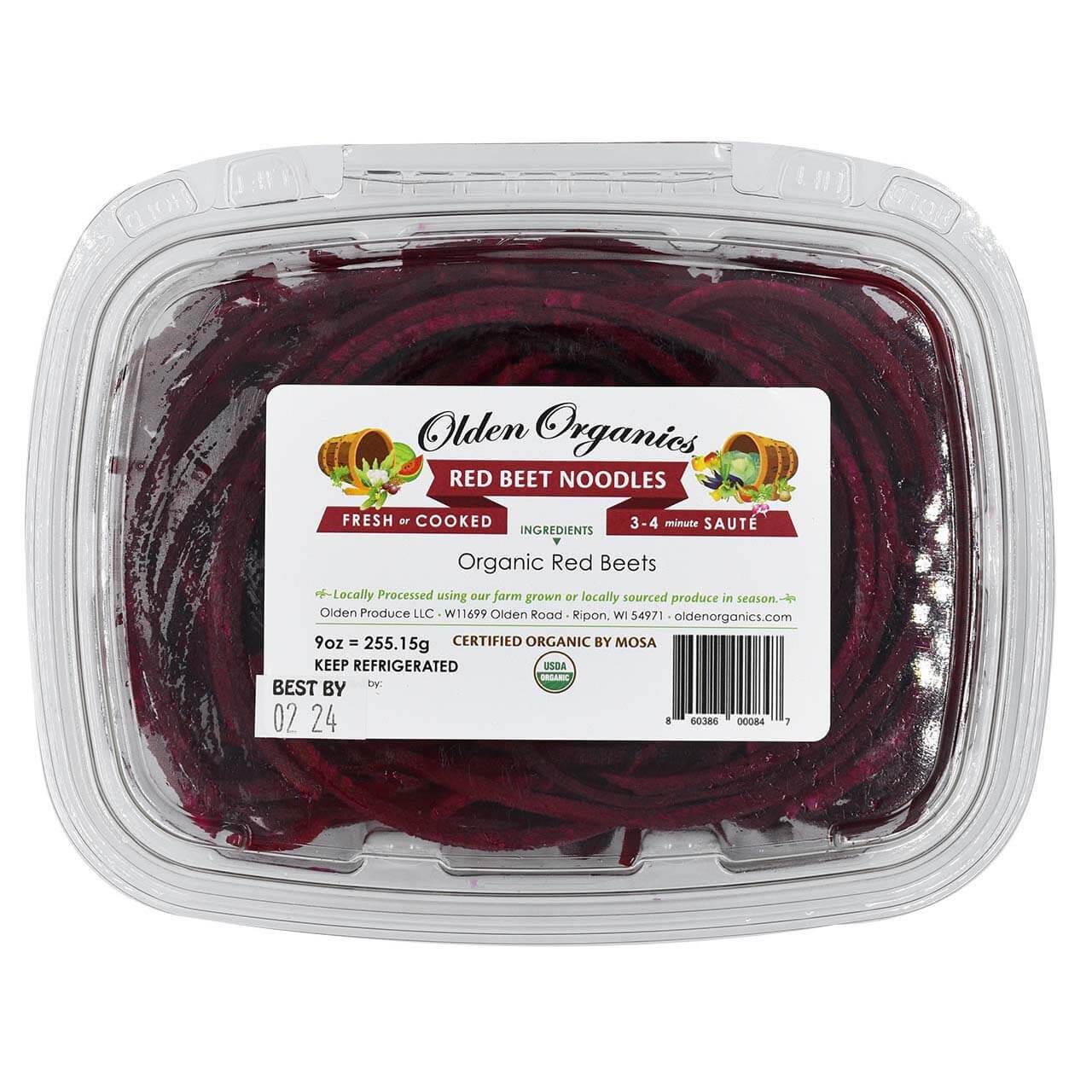 Beet Noodles