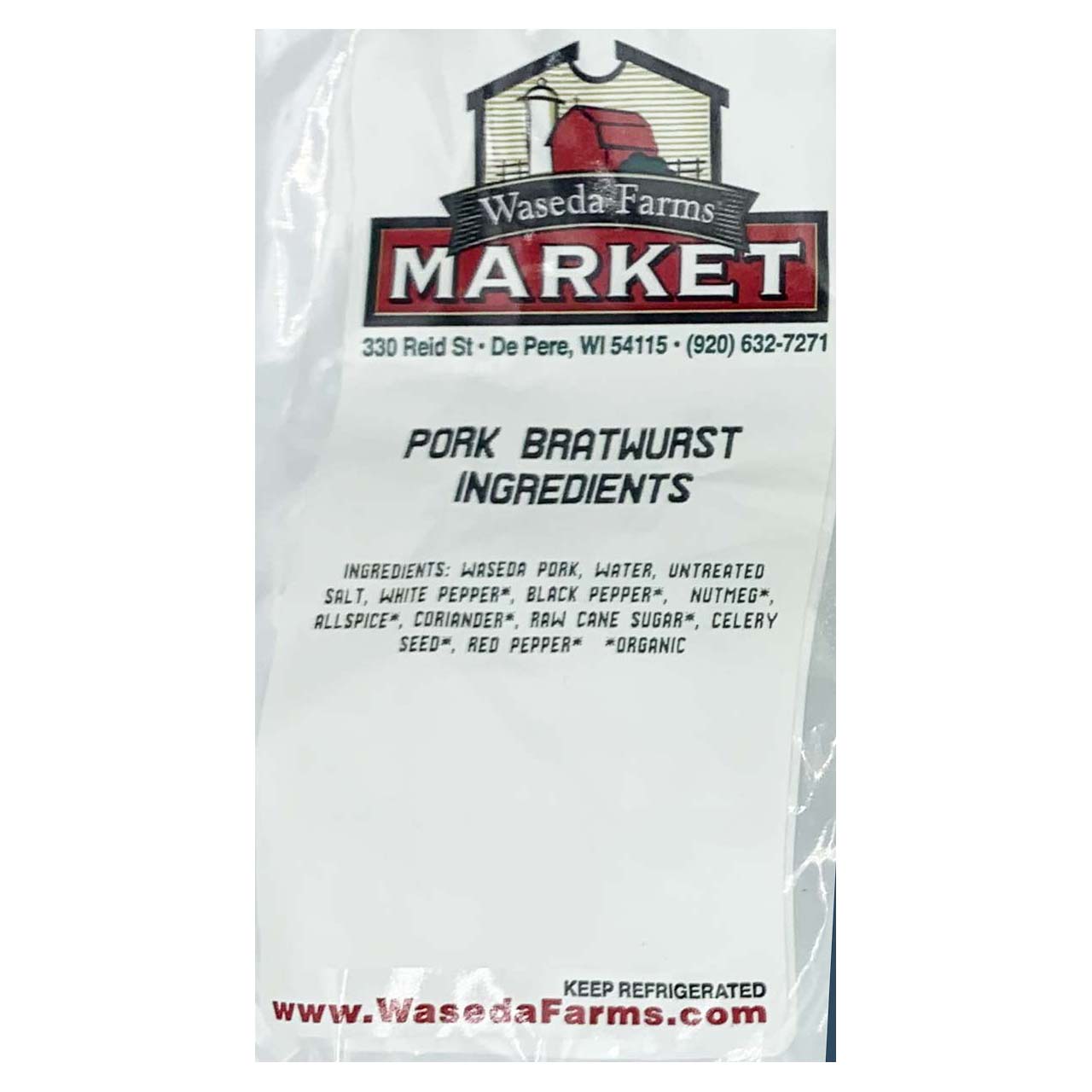 Bratwurst - Traditional - Organic