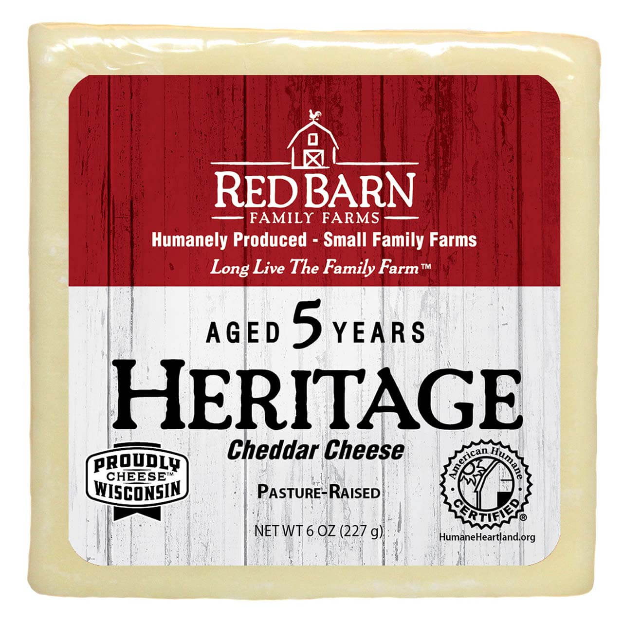 Heritage Cheddar Cheese - 5 Years Aged