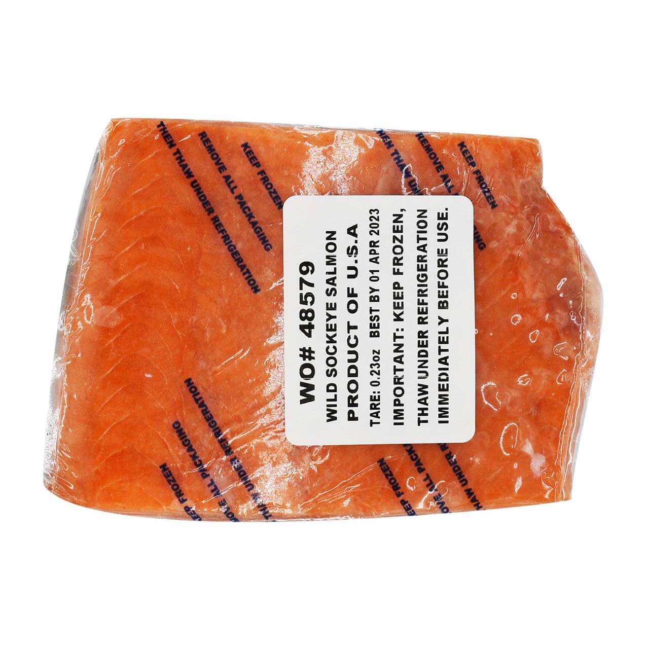 Wild Alaskan Sockeye Salmon Fillet