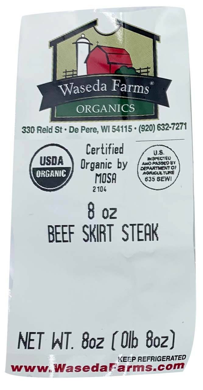 Beef Skirt Steak - Organic