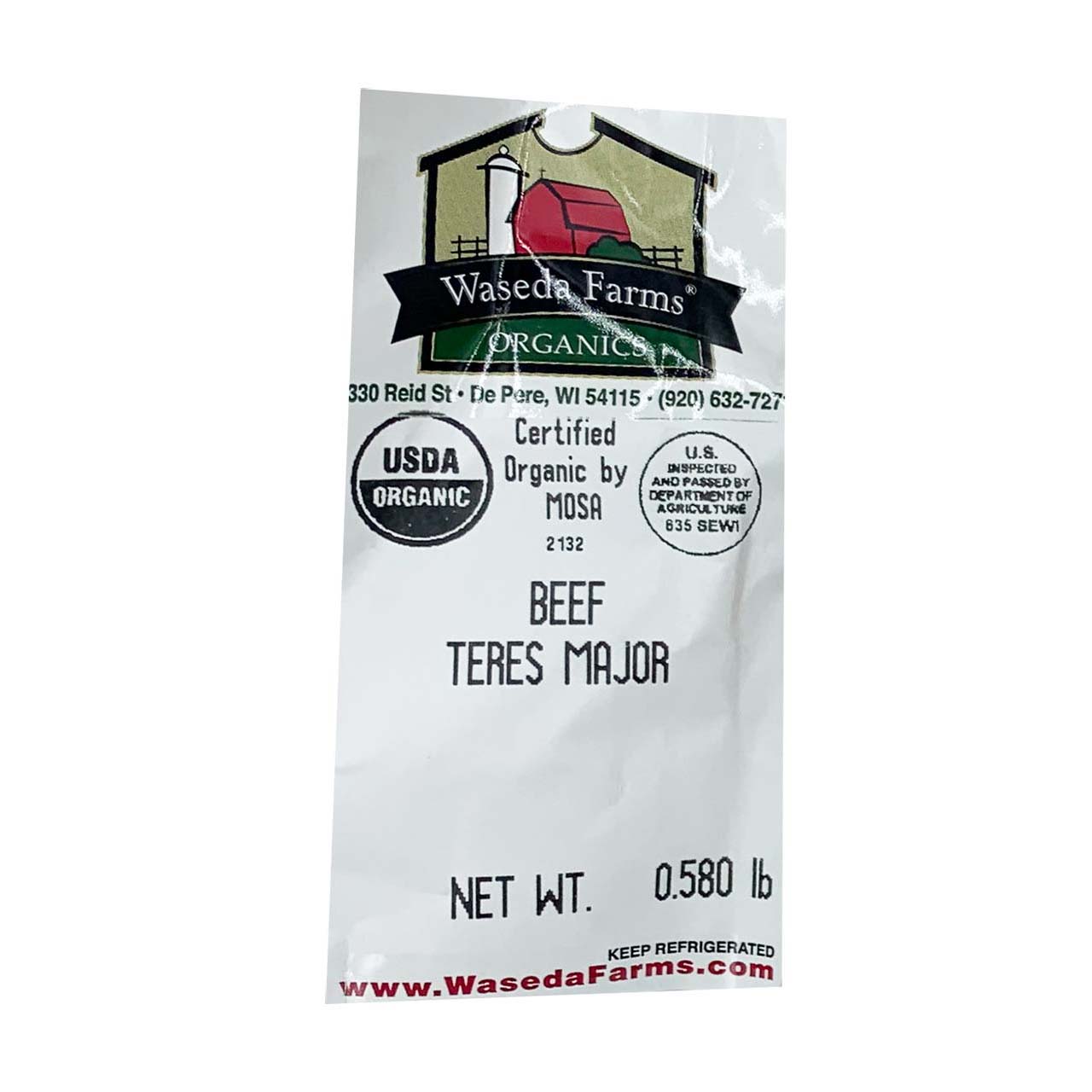Beef Teres Major Steak (Petite Tender) - Organic
