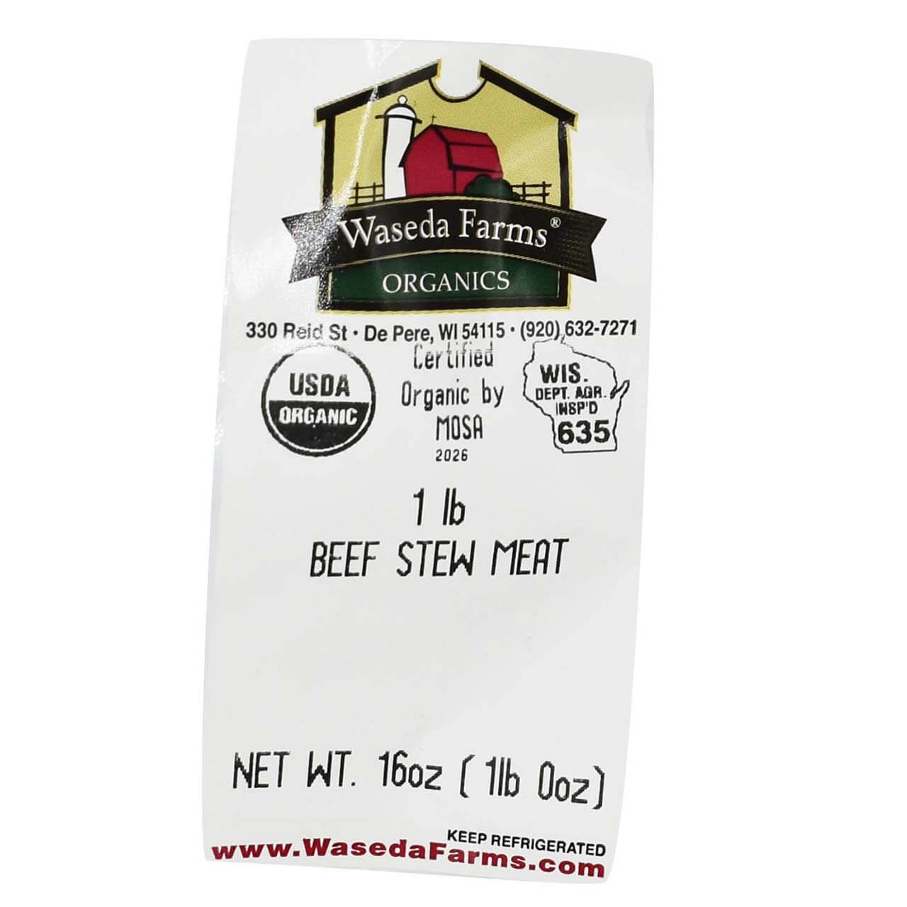 Beef Stew Meat - Organic