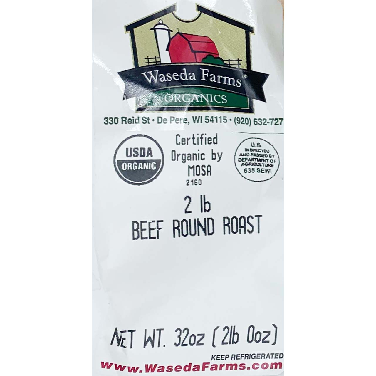 Beef Round Roast - Organic