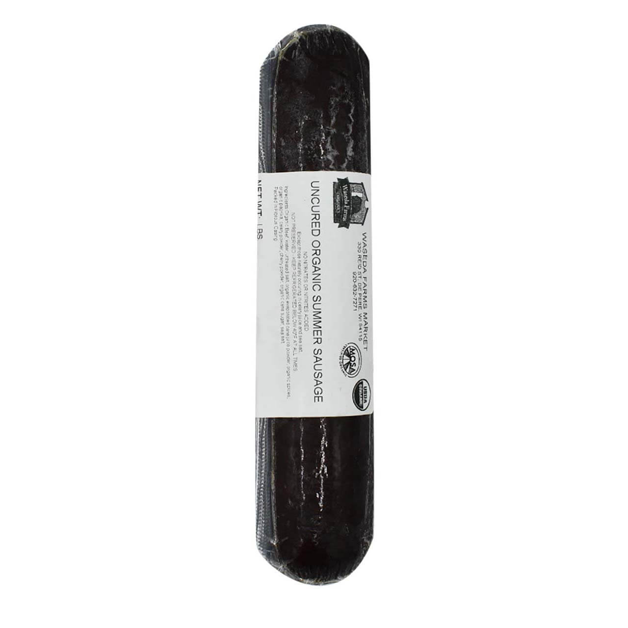 Beef Summer Sausage - Uncured - Organic