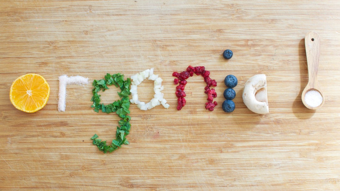Food and Produce Spelling Organic