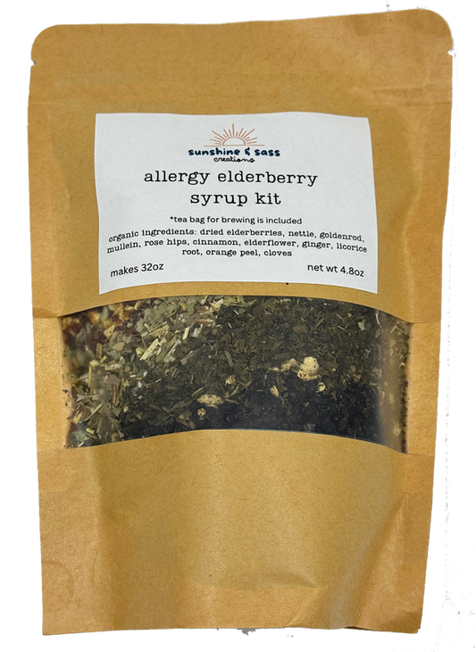 Allergy Elderberry Syrup Kit
