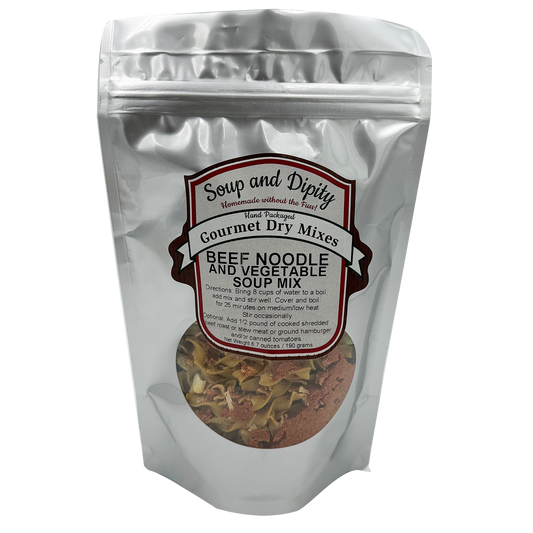 Beef Noodle and Vegetable Soup