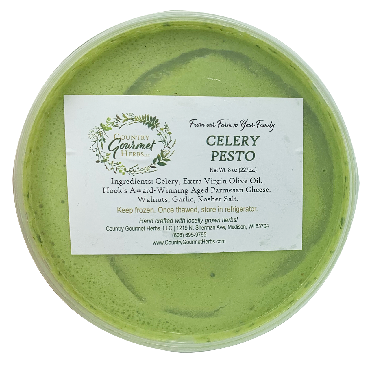 Celery Pesto - Frozen