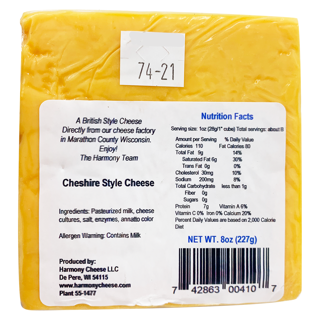 Cheshire Style Cheese