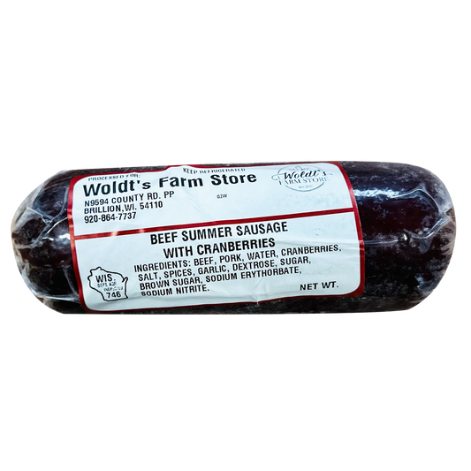 Summer Sausage - Cranberry