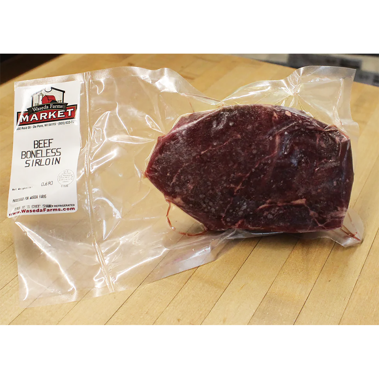 Grass-Fed Boneless Sirloin Steak