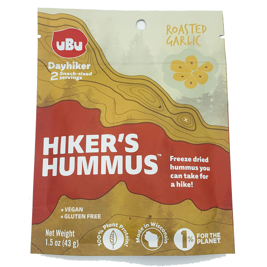 Roasted Garlic Hiker Hummus