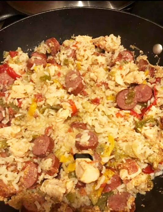 Simple Skillet Jumbalaya