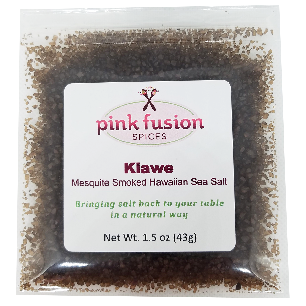 KIAWE (Mesquite Smoked Hawaiian Sea Salt)