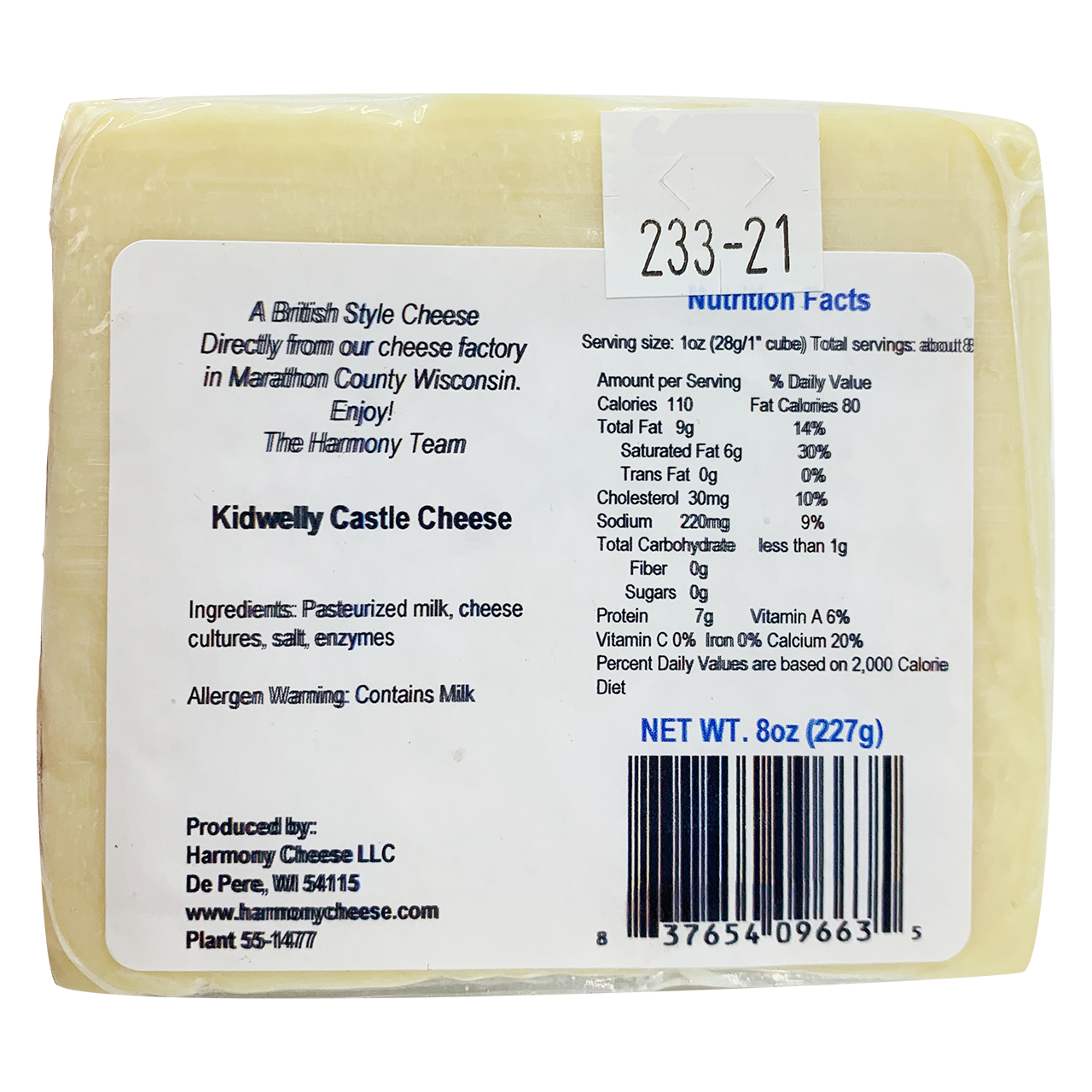 Kidwelly Castle Cheese
