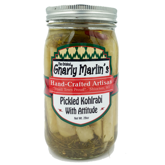 Pickled Kohlrabi