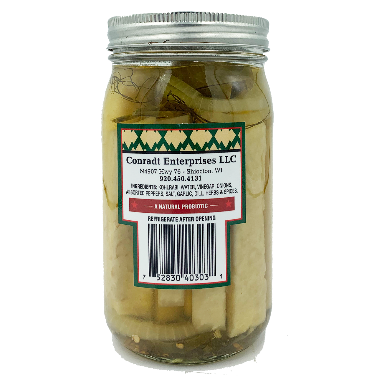 Pickled Kohlrabi