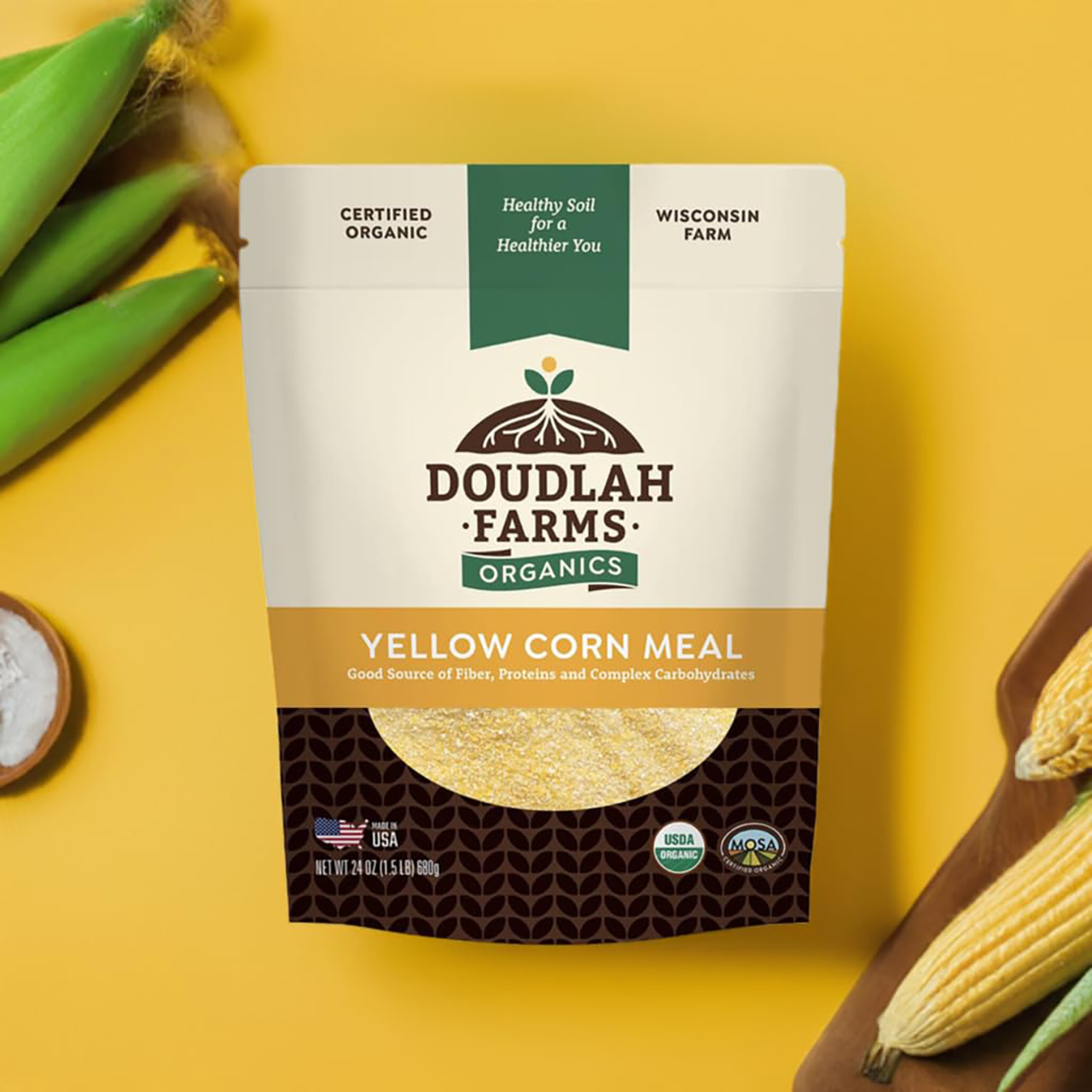 Yellow Corn Meal - Organic
