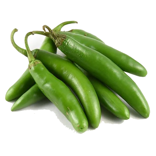 Serrano Peppers - Organic