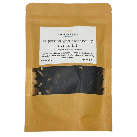 Supercharged Elderberry Syrup Kit