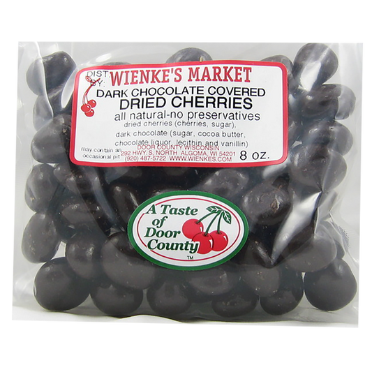 Dark Chocolate Covered Dried Cherries