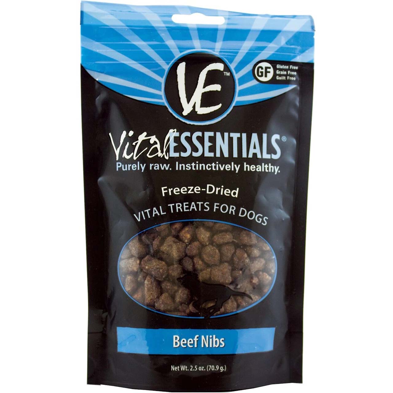 Beef Nibs Freeze-Dried Raw Dog Treats
