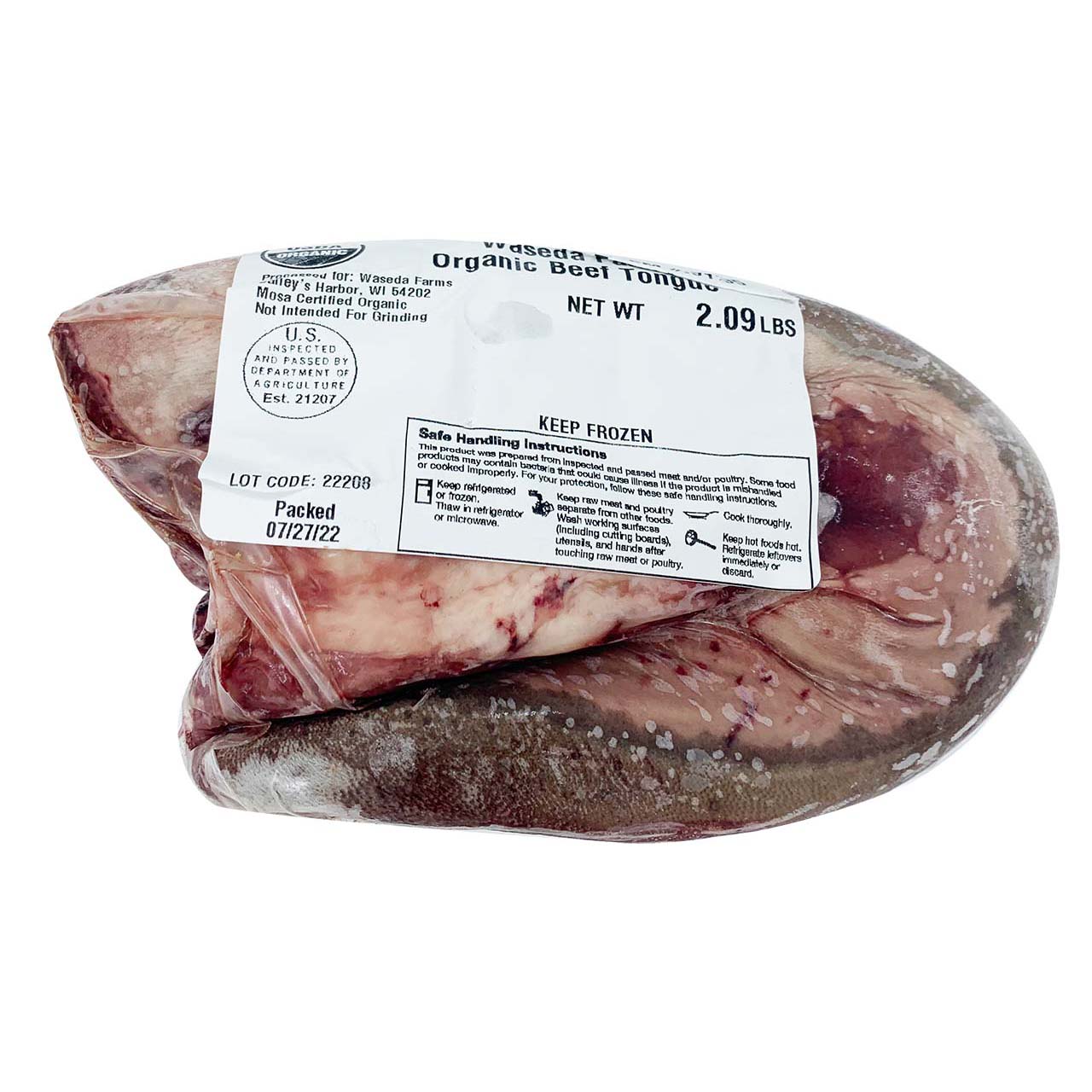 Beef Tongue - Organic