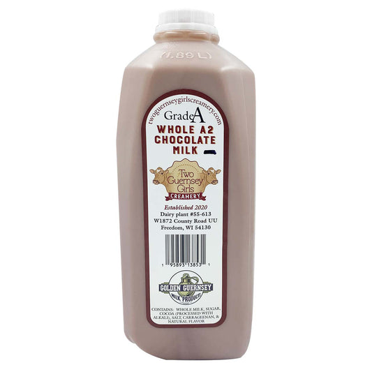 Milk - Grade A Whole A2 Chocolate Milk