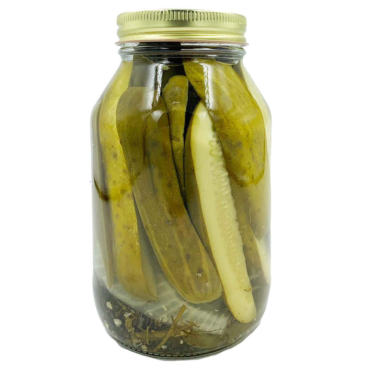 Hot Dill Spears With Jalapeno Peppers