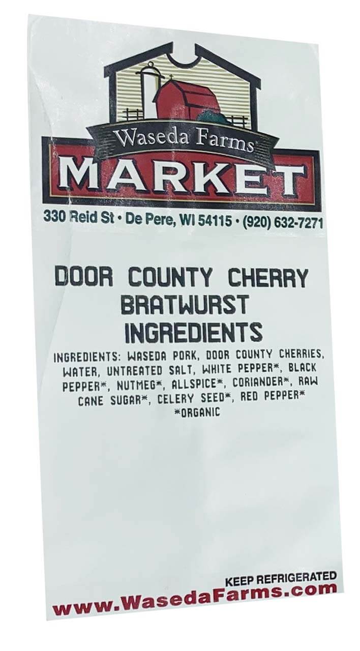 Bratwurst - Door County Cherry - Organic