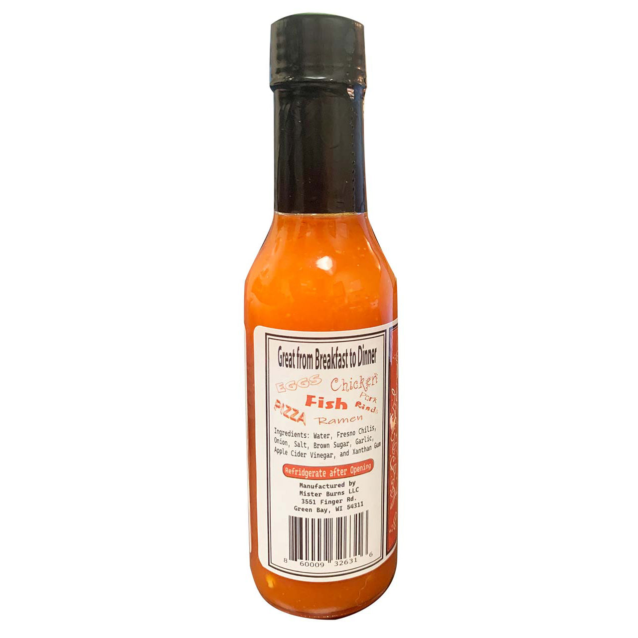 Fresno Red - Garlic - Hot Sauce