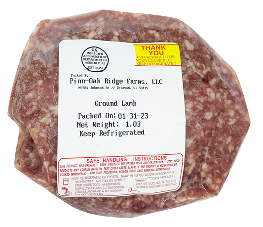 Ground lamb