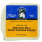 Raw Goat Milk Sharp Cheddar Cheese