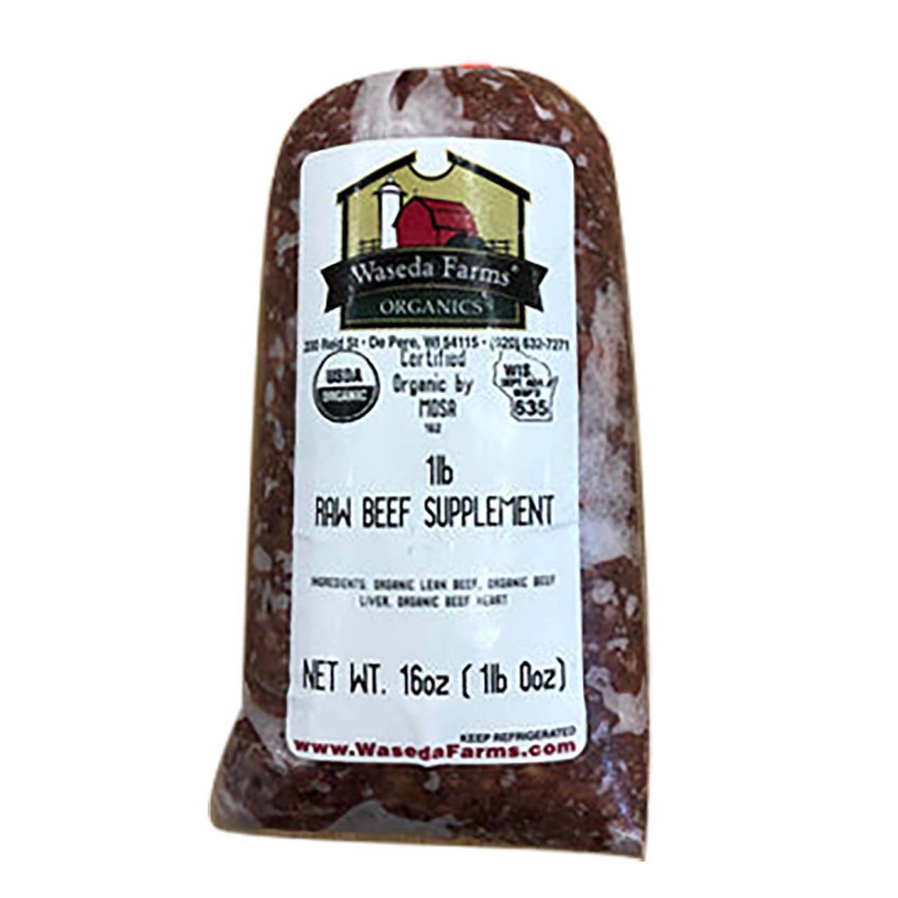 Beef Raw Meat Supplement - Organic