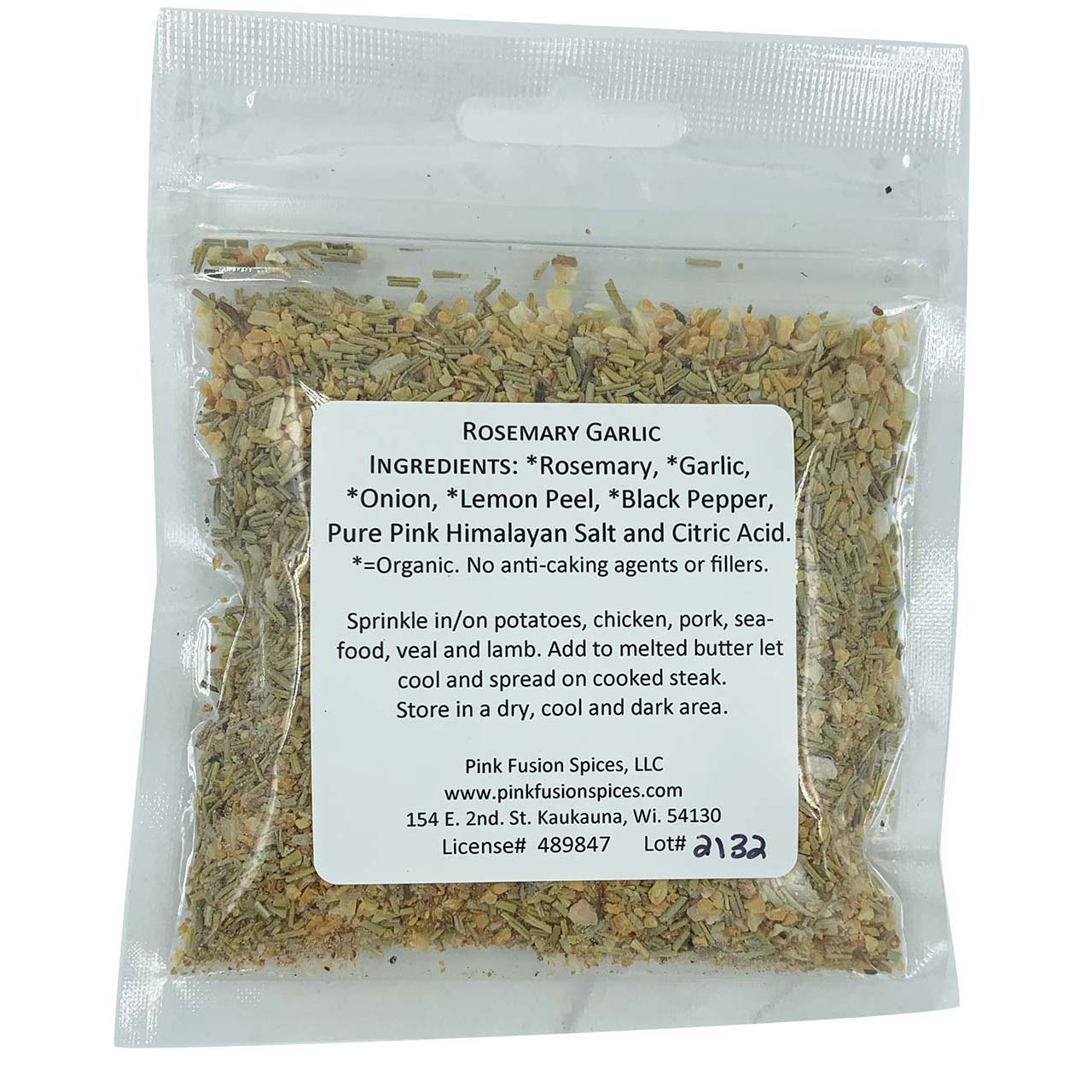 Rosemary Garlic Seasoning