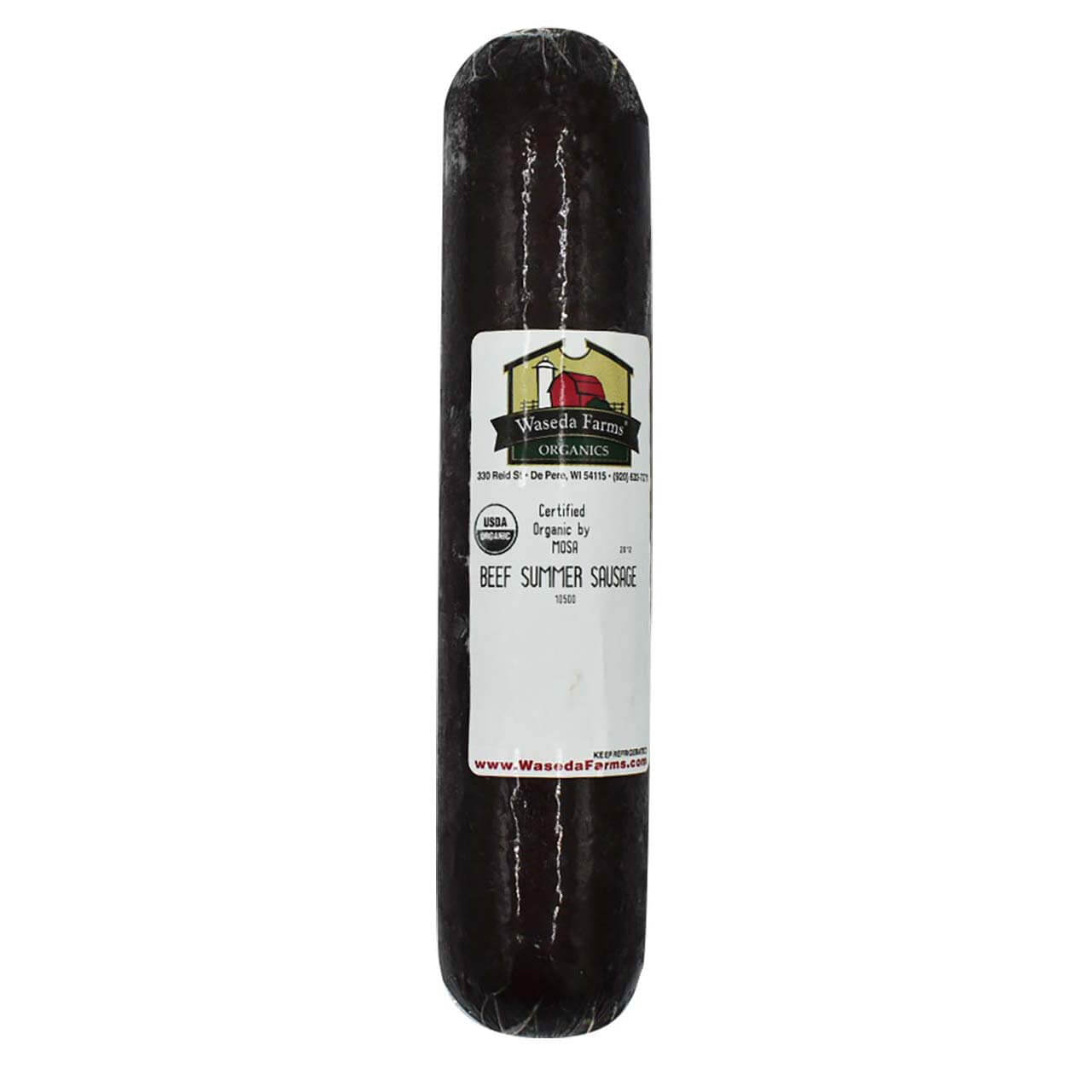 Beef Summer Sausage - Uncured - Organic